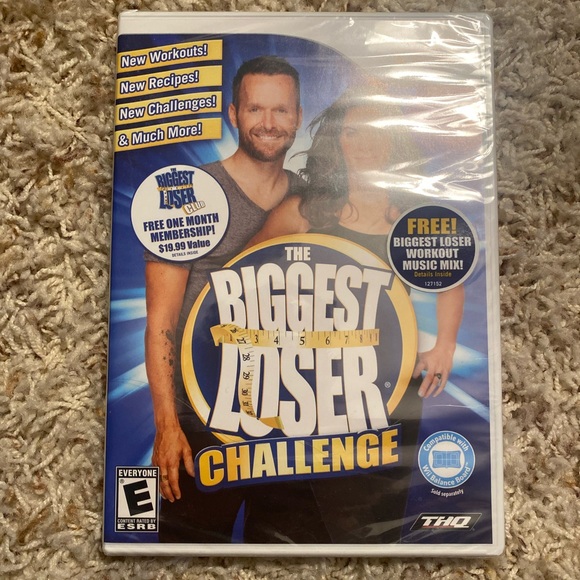 🔥NIB🔥Biggest Loser Challenge Wii Game - Picture 2 of 4